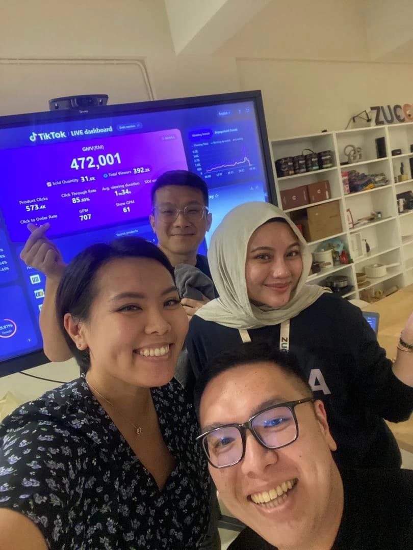 RM472K GMV dashboard